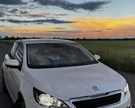 Білий Пежо 308, об'ємом двигуна 1.56 л та пробігом 177 тис. км за 9100 $, фото 1 на Automoto.ua