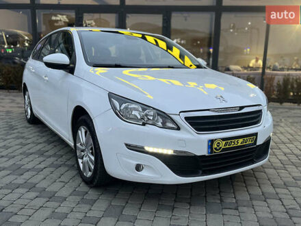Белый Пежо 308, объемом двигателя 1.56 л и пробегом 357 тыс. км за 9200 $, фото 1 на Automoto.ua