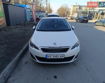 Білий Пежо 308, об'ємом двигуна 1.6 л та пробігом 76 тис. км за 11500 $, фото 1 на Automoto.ua