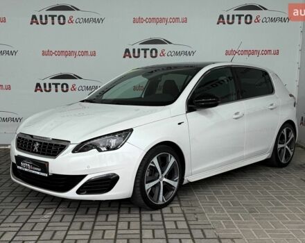 Белый Пежо 308, объемом двигателя 2 л и пробегом 110 тыс. км за 15950 $, фото 1 на Automoto.ua