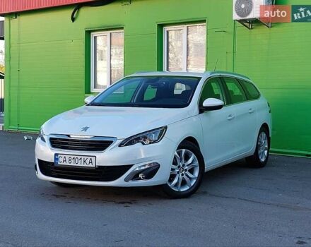 Пежо 308 2016 в Христиновке на Automoto.ua Белый Пежо 308, объемом двигателя 1.56 л и пробегом 209 тыс. км за 12000 $, фото 1 на Automoto.ua