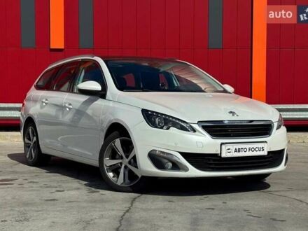 Білий Пежо 308, об'ємом двигуна 1.6 л та пробігом 128 тис. км за 11990 $, фото 1 на Automoto.ua