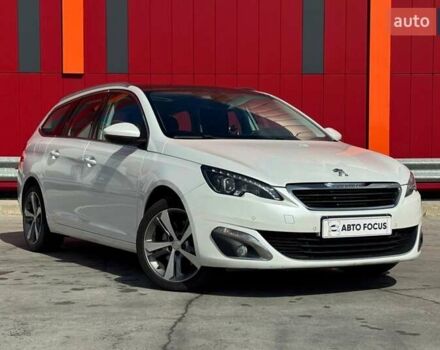 Белый Пежо 308, объемом двигателя 1.6 л и пробегом 128 тыс. км за 11990 $, фото 1 на Automoto.ua