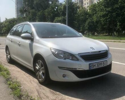Белый Пежо 308, объемом двигателя 1.6 л и пробегом 123 тыс. км за 12900 $, фото 1 на Automoto.ua
