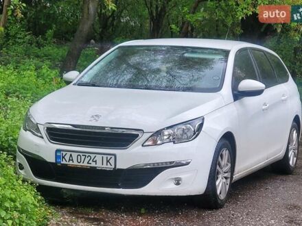Білий Пежо 308, об'ємом двигуна 1.56 л та пробігом 215 тис. км за 11300 $, фото 1 на Automoto.ua