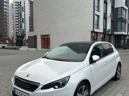 Білий Пежо 308, об'ємом двигуна 1.56 л та пробігом 93 тис. км за 15800 $, фото 1 на Automoto.ua