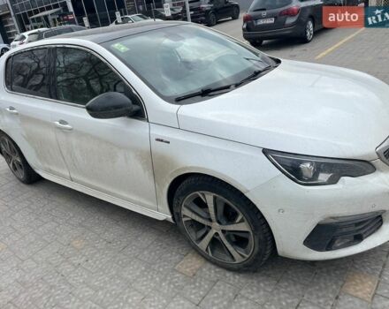 Белый Пежо 308, объемом двигателя 1.6 л и пробегом 40 тыс. км за 8750 $, фото 1 на Automoto.ua