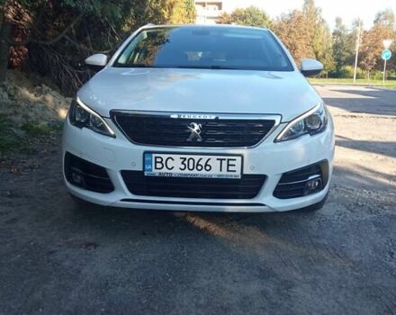 Білий Пежо 308, об'ємом двигуна 1.5 л та пробігом 221 тис. км за 12600 $, фото 1 на Automoto.ua