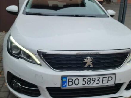 Пежо 308 2018 у Тернополі на Automoto.ua Білий Пежо 308, об'ємом двигуна 1.5 л та пробігом 188 тис. км за 12500 $, фото 1 на Automoto.ua