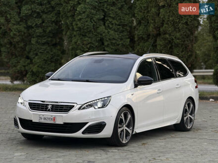 Белый Пежо 308, объемом двигателя 2 л и пробегом 145 тыс. км за 12800 $, фото 1 на Automoto.ua