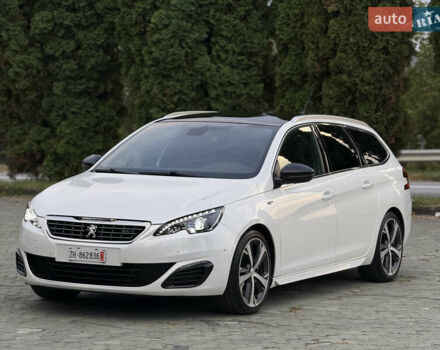 Белый Пежо 308, объемом двигателя 2 л и пробегом 145 тыс. км за 12800 $, фото 1 на Automoto.ua