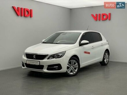 Білий Пежо 308, об'ємом двигуна 1.5 л та пробігом 81 тис. км за 15477 $, фото 1 на Automoto.ua