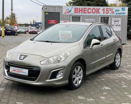 Бежевый Пежо 308, объемом двигателя 1.6 л и пробегом 160 тыс. км за 6650 $, фото 2 на Automoto.ua