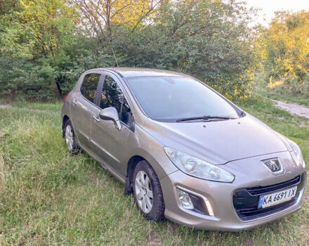 Бежевый Пежо 308, объемом двигателя 1.6 л и пробегом 127 тыс. км за 6700 $, фото 2 на Automoto.ua