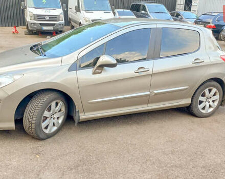 Бежевый Пежо 308, объемом двигателя 1.6 л и пробегом 127 тыс. км за 6700 $, фото 4 на Automoto.ua