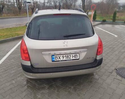 Бежевый Пежо 308, объемом двигателя 1.4 л и пробегом 133 тыс. км за 4400 $, фото 10 на Automoto.ua