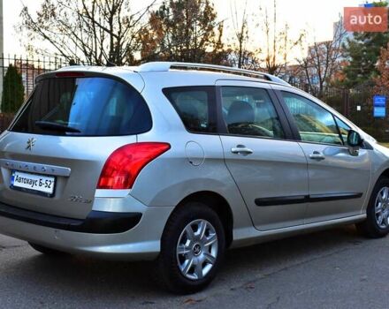 Бежевый Пежо 308, объемом двигателя 1.6 л и пробегом 176 тыс. км за 6400 $, фото 1 на Automoto.ua