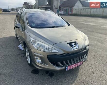 Бежевый Пежо 308, объемом двигателя 1.6 л и пробегом 159 тыс. км за 6850 $, фото 1 на Automoto.ua