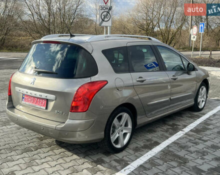 Бежевий Пежо 308, об'ємом двигуна 1.6 л та пробігом 213 тис. км за 6450 $, фото 7 на Automoto.ua