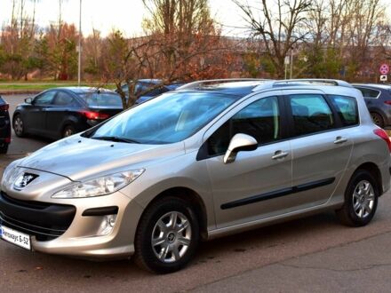 Бежевий Пежо 308, об'ємом двигуна 1.6 л та пробігом 176 тис. км за 6400 $, фото 1 на Automoto.ua