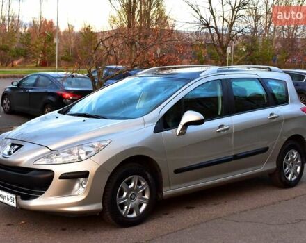 Бежевый Пежо 308, объемом двигателя 1.6 л и пробегом 176 тыс. км за 6400 $, фото 1 на Automoto.ua