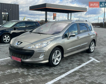 Бежевый Пежо 308, объемом двигателя 1.6 л и пробегом 213 тыс. км за 6450 $, фото 1 на Automoto.ua