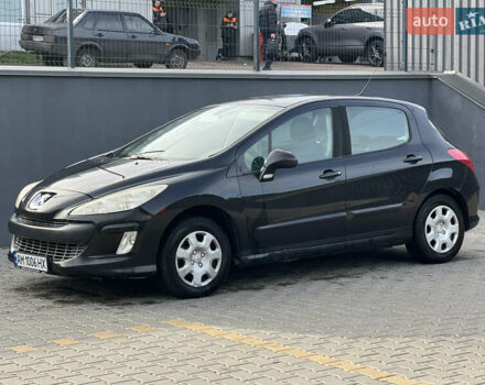 Черный Пежо 308, объемом двигателя 1.6 л и пробегом 260 тыс. км за 4600 $, фото 4 на Automoto.ua