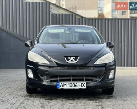 Черный Пежо 308, объемом двигателя 1.6 л и пробегом 260 тыс. км за 4600 $, фото 1 на Automoto.ua