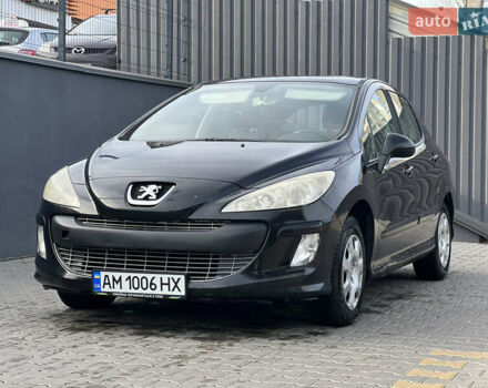 Черный Пежо 308, объемом двигателя 1.6 л и пробегом 260 тыс. км за 4600 $, фото 2 на Automoto.ua
