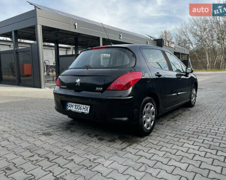 Черный Пежо 308, объемом двигателя 1.6 л и пробегом 260 тыс. км за 4600 $, фото 8 на Automoto.ua