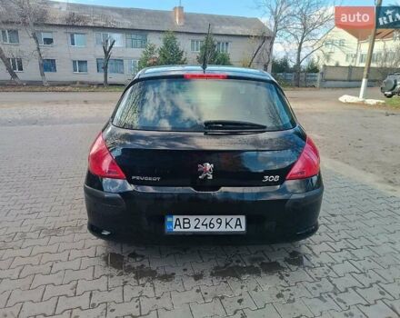 Черный Пежо 308, объемом двигателя 1.6 л и пробегом 240 тыс. км за 6200 $, фото 5 на Automoto.ua