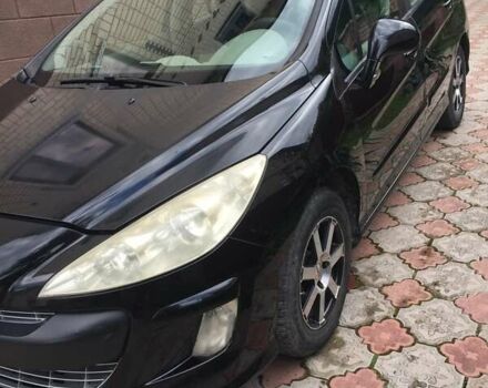 Чорний Пежо 308, об'ємом двигуна 1.6 л та пробігом 242 тис. км за 4600 $, фото 2 на Automoto.ua
