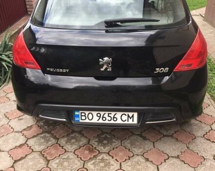 Чорний Пежо 308, об'ємом двигуна 1.6 л та пробігом 242 тис. км за 4600 $, фото 12 на Automoto.ua