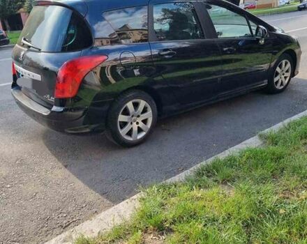 Чорний Пежо 308, об'ємом двигуна 2 л та пробігом 180 тис. км за 6500 $, фото 2 на Automoto.ua