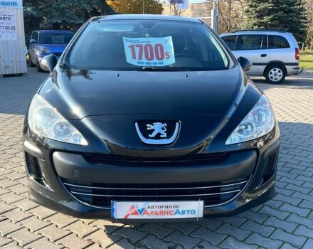 Черный Пежо 308, объемом двигателя 1.6 л и пробегом 199 тыс. км за 6200 $, фото 1 на Automoto.ua