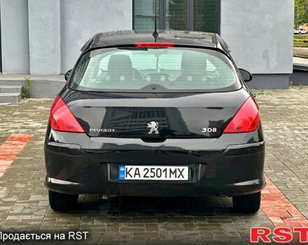 Черный Пежо 308, объемом двигателя 1.6 л и пробегом 226 тыс. км за 5500 $, фото 1 на Automoto.ua