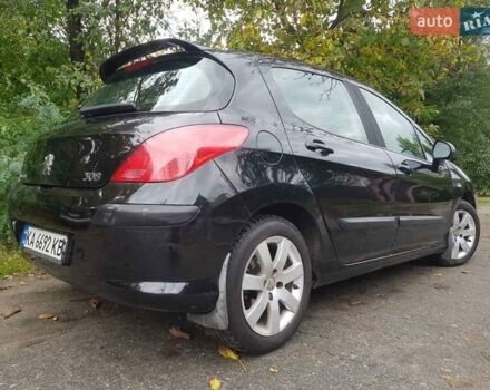 Черный Пежо 308, объемом двигателя 1.6 л и пробегом 217 тыс. км за 5550 $, фото 9 на Automoto.ua
