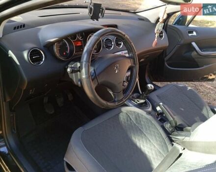 Черный Пежо 308, объемом двигателя 1.6 л и пробегом 335 тыс. км за 4900 $, фото 7 на Automoto.ua