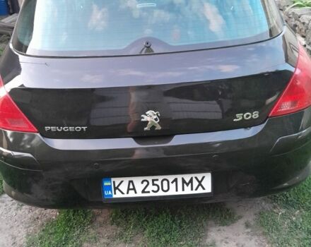 Чорний Пежо 308, об'ємом двигуна 1.6 л та пробігом 220 тис. км за 4100 $, фото 3 на Automoto.ua