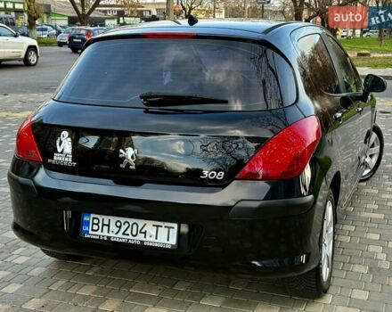 Черный Пежо 308, объемом двигателя 1.6 л и пробегом 166 тыс. км за 5400 $, фото 18 на Automoto.ua