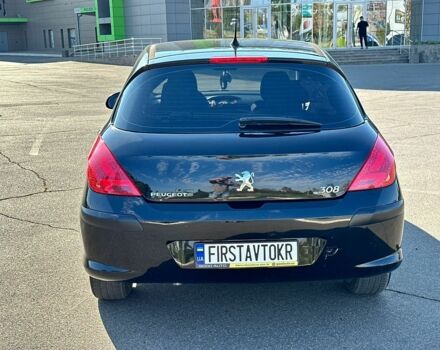 Чорний Пежо 308, об'ємом двигуна 1.6 л та пробігом 199 тис. км за 5900 $, фото 2 на Automoto.ua