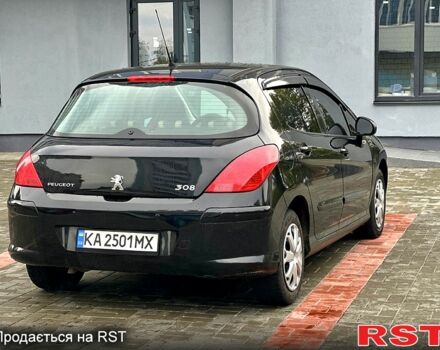 Черный Пежо 308, объемом двигателя 1.6 л и пробегом 226 тыс. км за 5500 $, фото 2 на Automoto.ua