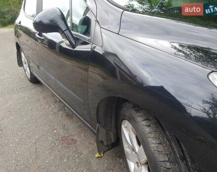 Черный Пежо 308, объемом двигателя 1.6 л и пробегом 217 тыс. км за 5550 $, фото 14 на Automoto.ua