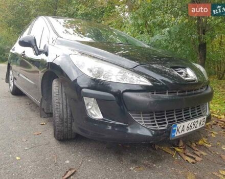 Черный Пежо 308, объемом двигателя 1.6 л и пробегом 217 тыс. км за 5550 $, фото 3 на Automoto.ua