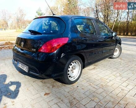 Черный Пежо 308, объемом двигателя 1.6 л и пробегом 185 тыс. км за 4900 $, фото 17 на Automoto.ua