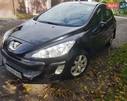Черный Пежо 308, объемом двигателя 1.6 л и пробегом 217 тыс. км за 5550 $, фото 15 на Automoto.ua