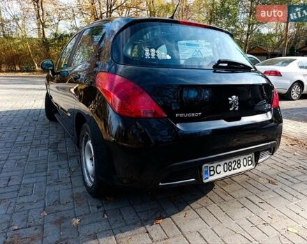 Черный Пежо 308, объемом двигателя 1.6 л и пробегом 185 тыс. км за 4900 $, фото 8 на Automoto.ua