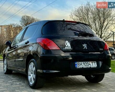 Черный Пежо 308, объемом двигателя 1.6 л и пробегом 166 тыс. км за 5400 $, фото 5 на Automoto.ua
