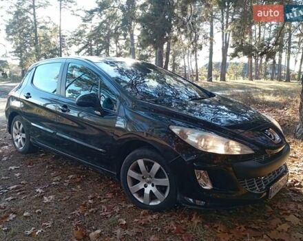 Черный Пежо 308, объемом двигателя 1.6 л и пробегом 335 тыс. км за 4900 $, фото 1 на Automoto.ua