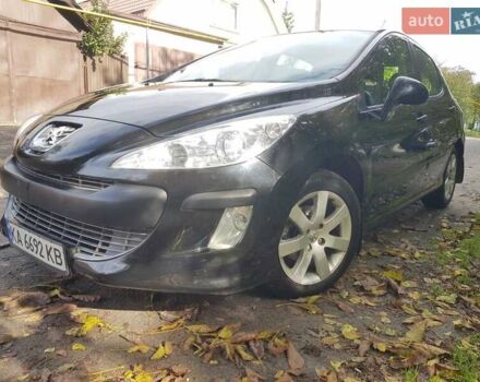 Черный Пежо 308, объемом двигателя 1.6 л и пробегом 217 тыс. км за 5550 $, фото 16 на Automoto.ua